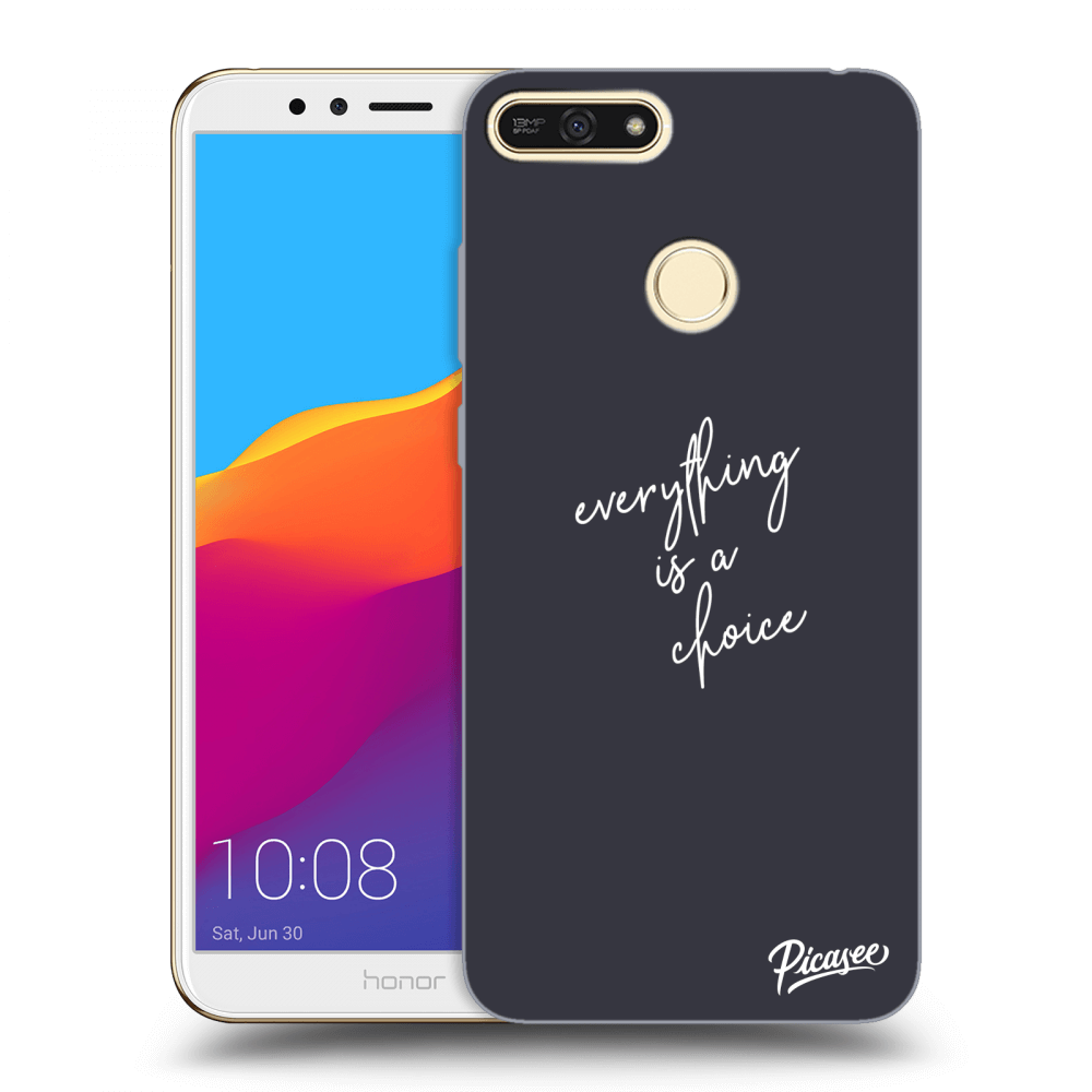 Picasee ULTIMATE CASE za Honor 7A - Everything is a choice