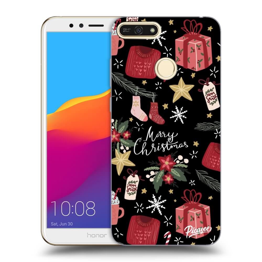 Picasee ULTIMATE CASE za Honor 7A - Christmas