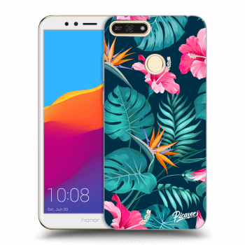 Ovitek za Honor 7A - Pink Monstera