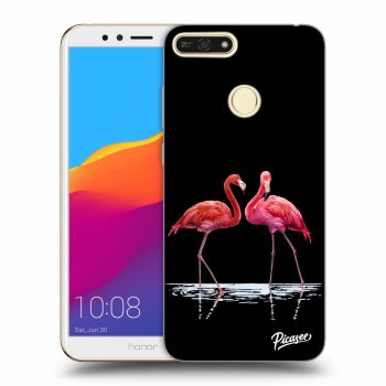 Ovitek za Honor 7A - Flamingos couple