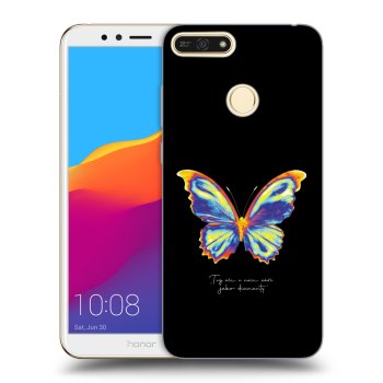 Ovitek za Honor 7A - Diamanty Black