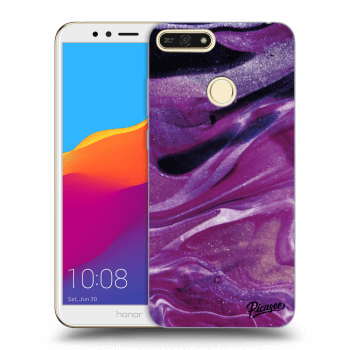 Ovitek za Honor 7A - Purple glitter