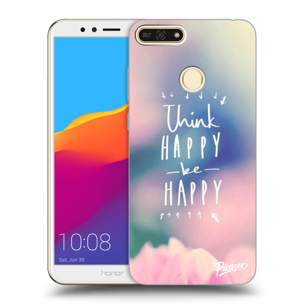 Picasee ULTIMATE CASE za Honor 7A - Think happy be happy
