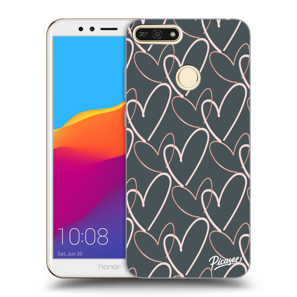 Picasee ULTIMATE CASE za Honor 7A - Lots of love