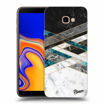 Ovitek za Samsung Galaxy J4+ J415F - Black & White geometry
