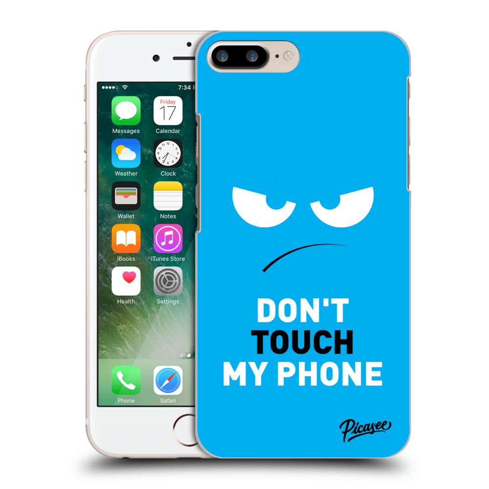 Picasee ULTIMATE CASE za Apple iPhone 7 Plus - Angry Eyes - Blue
