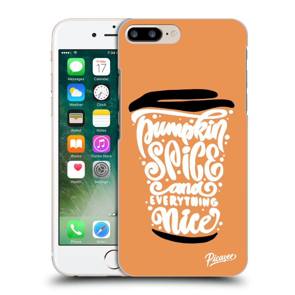 Picasee ULTIMATE CASE za Apple iPhone 7 Plus - Pumpkin coffee
