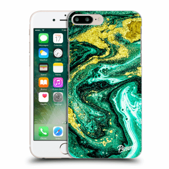 Picasee ULTIMATE CASE za Apple iPhone 7 Plus - Green Gold