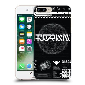 Picasee silikonski črni ovitek za Apple iPhone 7 Plus - BLACK DISCO