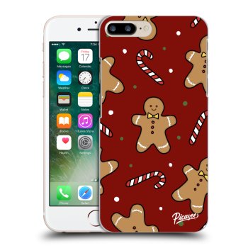 Picasee silikonski prozorni ovitek za Apple iPhone 7 Plus - Gingerbread 2