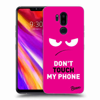 Ovitek za LG G7 ThinQ - Angry Eyes - Pink
