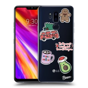 Ovitek za LG G7 ThinQ - Christmas Stickers