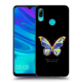 Picasee silikonski črni ovitek za Huawei P Smart 2019 - Diamanty Black