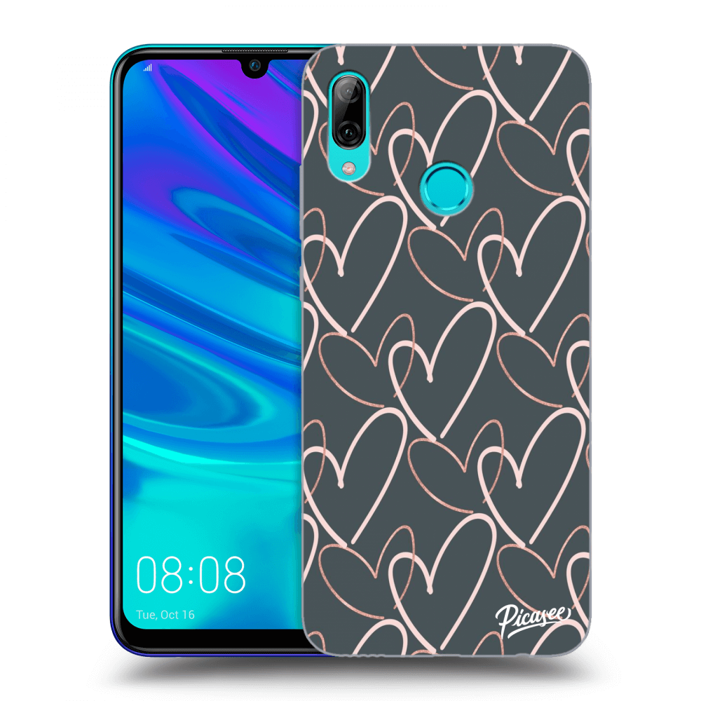 Picasee silikonski prozorni ovitek za Huawei P Smart 2019 - Lots of love