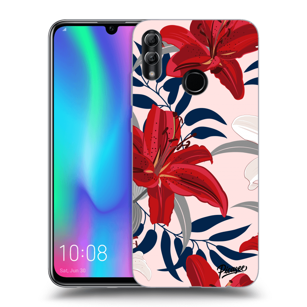 Picasee ULTIMATE CASE za Honor 10 Lite - Red Lily