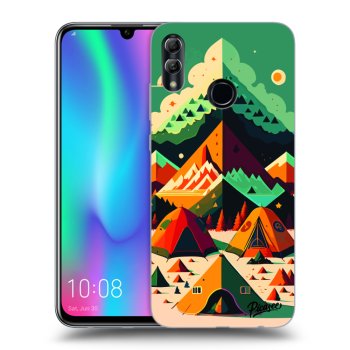 Picasee silikonski črni ovitek za Honor 10 Lite - Alaska