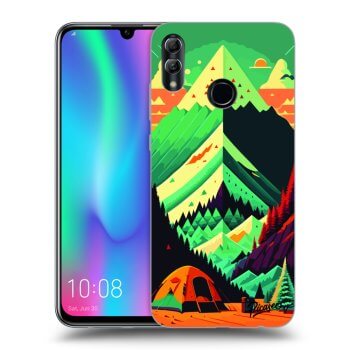 Picasee silikonski črni ovitek za Honor 10 Lite - Whistler