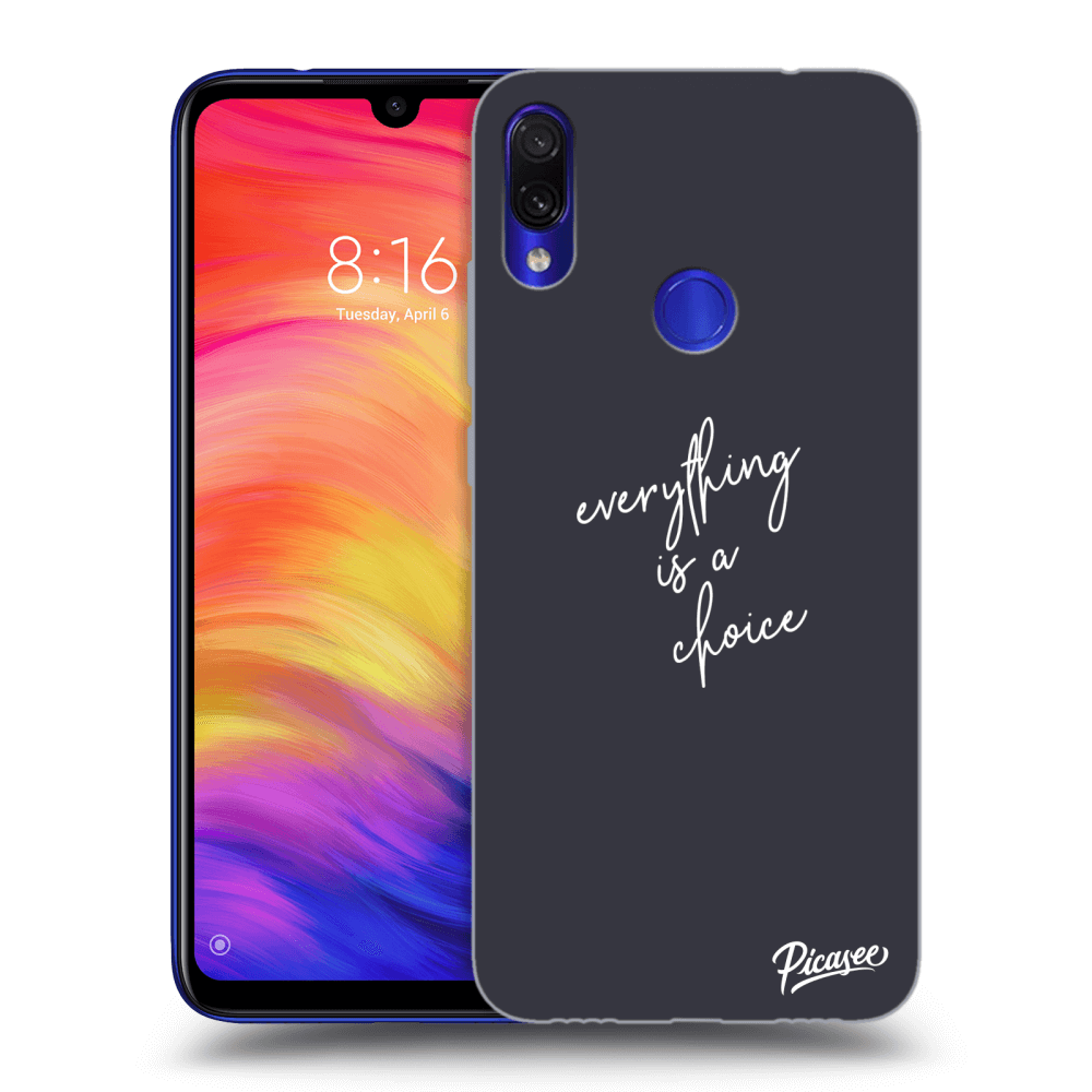 Picasee ULTIMATE CASE za Xiaomi Redmi Note 7 - Everything is a choice
