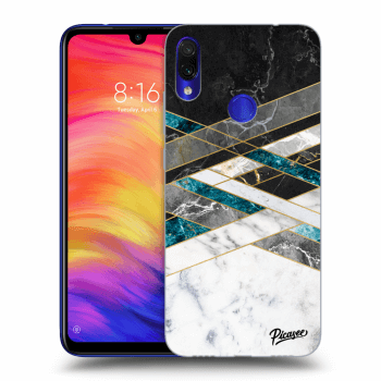 Ovitek za Xiaomi Redmi Note 7 - Black & White geometry