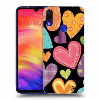 Ovitek za Xiaomi Redmi Note 7 - Colored heart