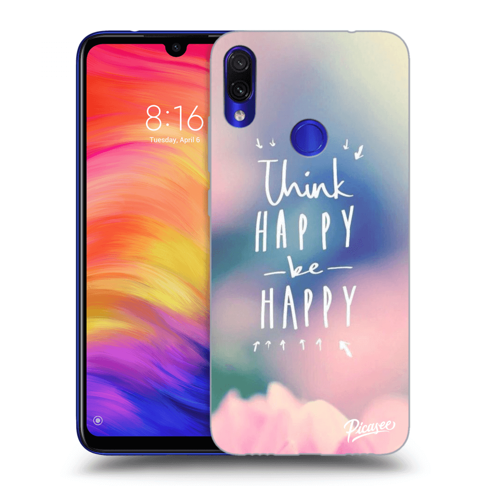 Picasee ULTIMATE CASE za Xiaomi Redmi Note 7 - Think happy be happy