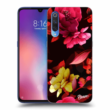 Ovitek za Xiaomi Mi 9 - Dark Peonny