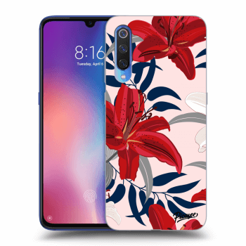 Ovitek za Xiaomi Mi 9 - Red Lily