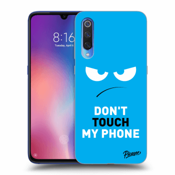 Ovitek za Xiaomi Mi 9 - Angry Eyes - Blue