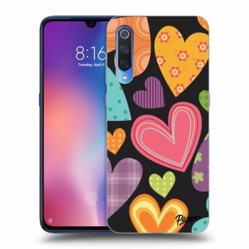 Ovitek za Xiaomi Mi 9 - Colored heart