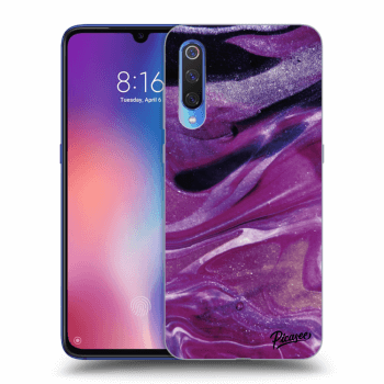 Ovitek za Xiaomi Mi 9 - Purple glitter