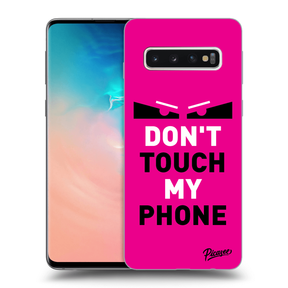 Picasee ULTIMATE CASE za Samsung Galaxy S10 G973 - Shadow Eye - Pink