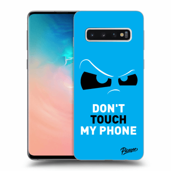 Ovitek za Samsung Galaxy S10 G973 - Cloudy Eye - Blue