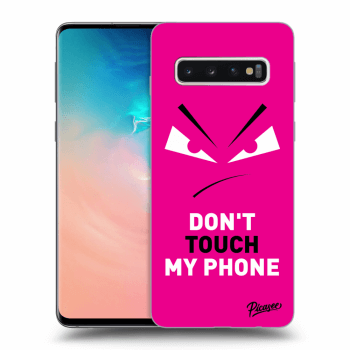 Ovitek za Samsung Galaxy S10 G973 - Evil Eye - Pink