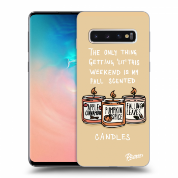 Ovitek za Samsung Galaxy S10 G973 - Candles