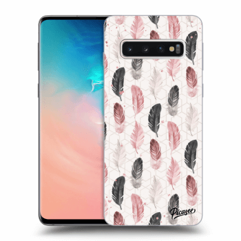 Picasee ULTIMATE CASE za Samsung Galaxy S10 G973 - Feather 2