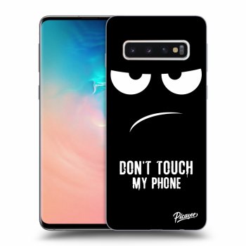 Picasee ULTIMATE CASE za Samsung Galaxy S10 G973 - Don't Touch My Phone