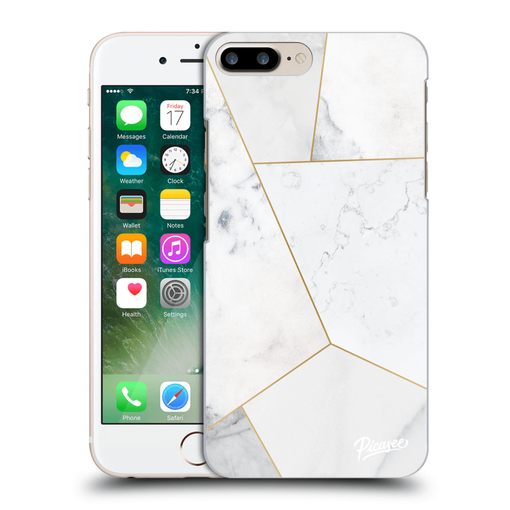 Picasee ULTIMATE CASE za Apple iPhone 8 Plus - White tile
