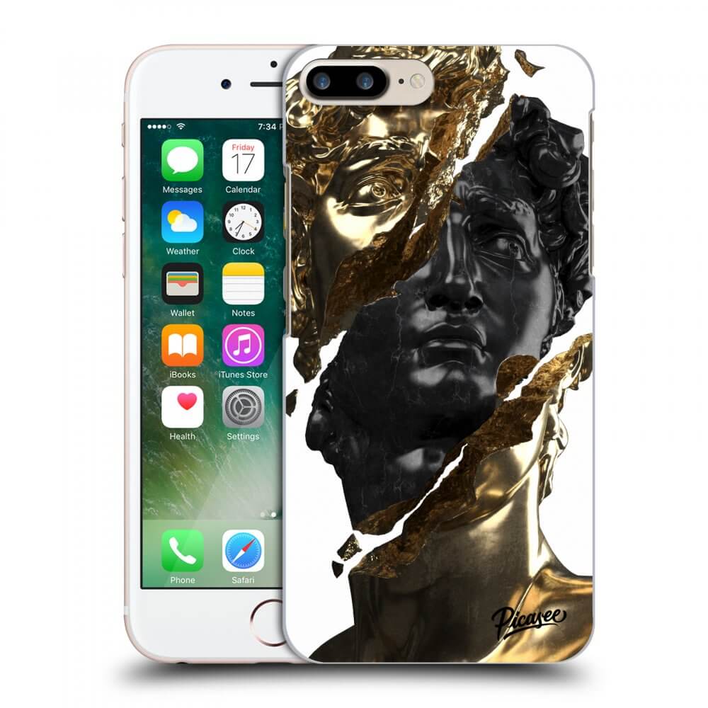 Picasee ULTIMATE CASE za Apple iPhone 8 Plus - Gold - Black