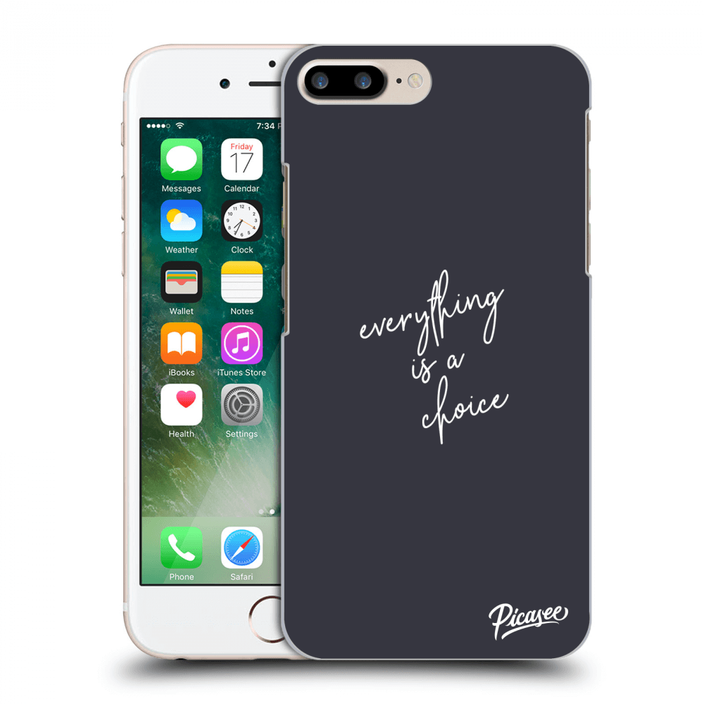 Picasee ULTIMATE CASE za Apple iPhone 8 Plus - Everything is a choice