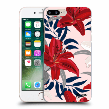 Ovitek za Apple iPhone 8 Plus - Red Lily