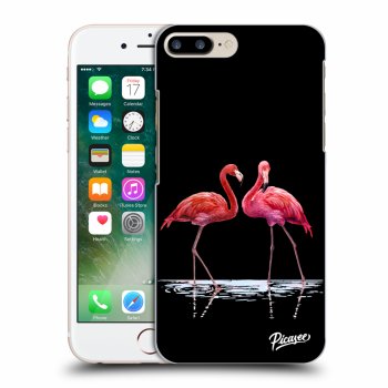 Ovitek za Apple iPhone 8 Plus - Flamingos couple