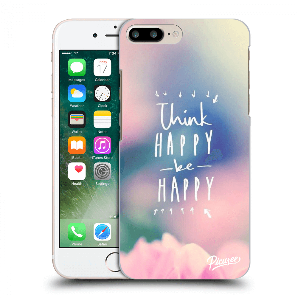 Picasee ULTIMATE CASE za Apple iPhone 8 Plus - Think happy be happy