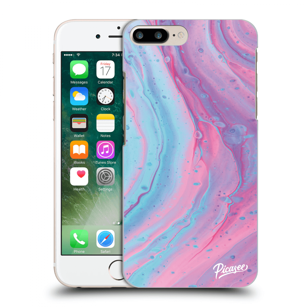Picasee ULTIMATE CASE za Apple iPhone 8 Plus - Pink liquid