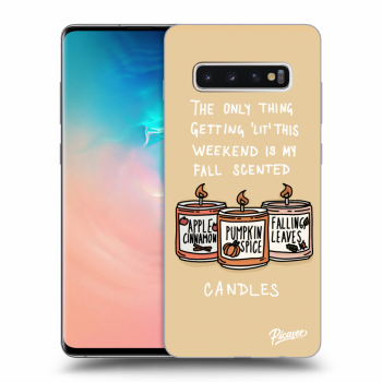 Ovitek za Samsung Galaxy S10 Plus G975 - Candles