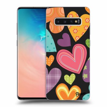 Ovitek za Samsung Galaxy S10 Plus G975 - Colored heart
