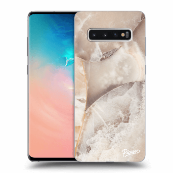 Ovitek za Samsung Galaxy S10 Plus G975 - Cream marble