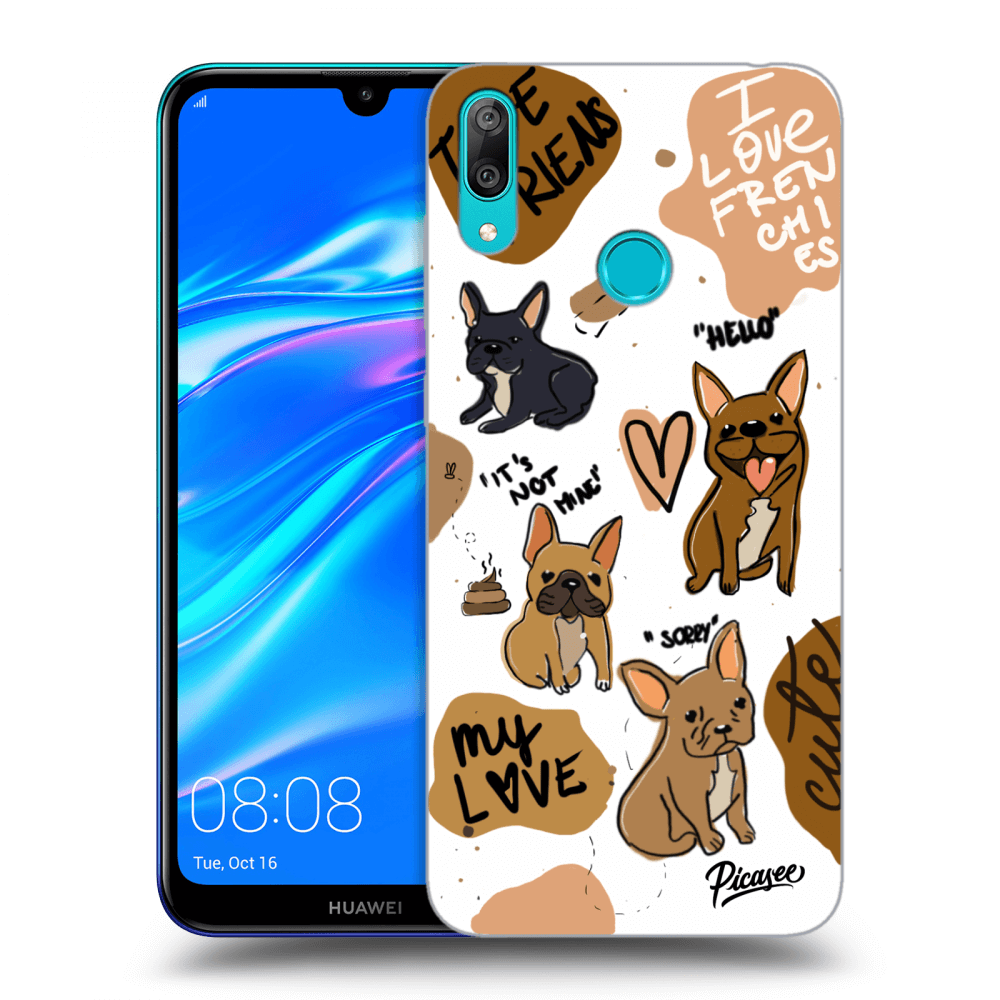 Picasee ULTIMATE CASE za Huawei Y7 2019 - Frenchies