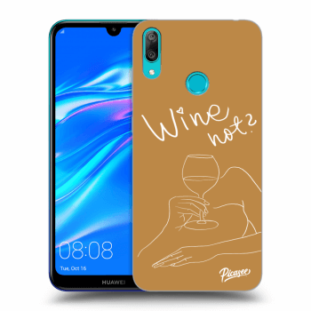 Picasee ULTIMATE CASE za Huawei Y7 2019 - Wine not