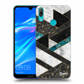 Ovitek za Huawei Y7 2019 - Dark geometry