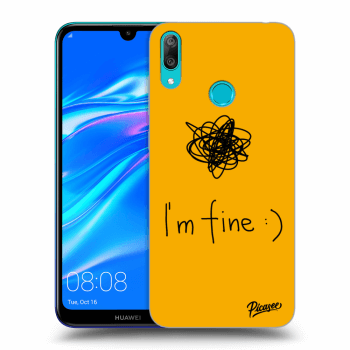 Ovitek za Huawei Y7 2019 - I am fine